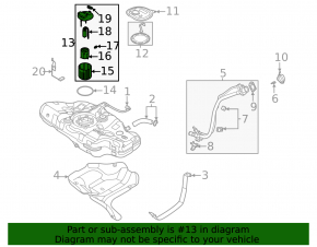 Fuel pump petrol pump Hyundai Elantra 21-