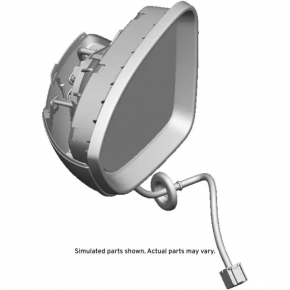 Left side mirror complete Chevrolet Cruze 16- BSM, heated