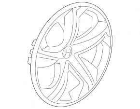 Wheel cap R16 Honda Civic X FC 16-18