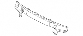 Front bumper absorber for Audi A6 C7 12-15 pre-restyling