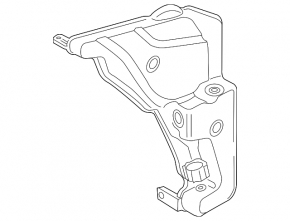 Audi A6 C7 12-18 washer reservoir without neck and sensor