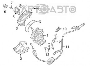 Honda CRV 17-22 Shift Cable
