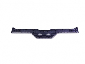 Chrysler Pacifica 2nd row rear floor trim, type 2, brown, broken edge, needs cleaning