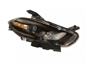 Headlight front right complete Dodge Dart 13-16 xenon black