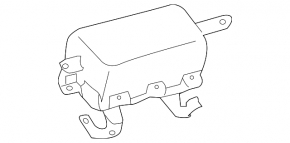 Airbag passenger in the dashboard Toyota Rav4 19-