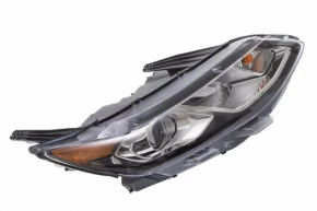 Headlight front right Chevrolet Volt 16- sand, broken mount