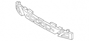 Hyundai Ioniq 17-19 Front Bumper Absorber