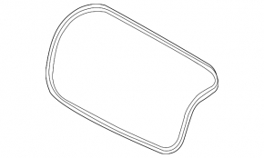 Hyundai Sonata 11-15 trunk lid seal