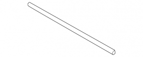 Ford Explorer 16-19 center hood seal