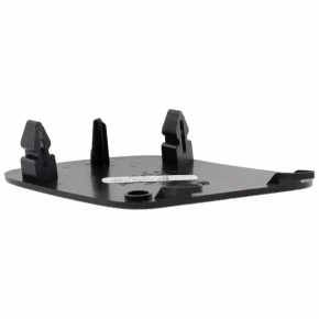 Right center console cover for Ford Focus mk3 15-18 restyling, black