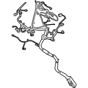 Ford Escape MK3 2013-2019 2.0T Engine Wiring