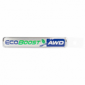 Emblem inscription ECOBOOST AWD tailgate Ford Edge 19-