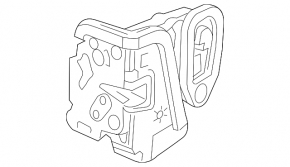 Front Right Door Lock Chevrolet Equinox 18-