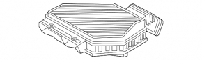 Air intake Hyundai Tucson 16-21 2.0 2.4 rear