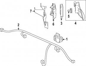 Honda Accord 23- Rear Bumper Wiring