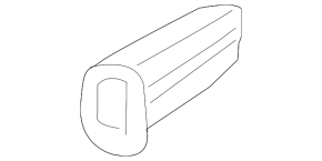 External handle plug front left Mitsubishi Outlander 14-21
