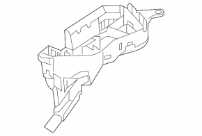 Fuse box housing underhood left Toyota Venza 21-