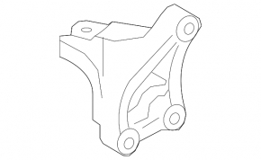 Right engine mount bracket for Toyota Camry v40 2.4 hybrid