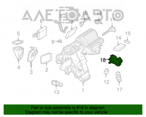 Heater 2 rows complete Mercedes X164 GL W164 ML break