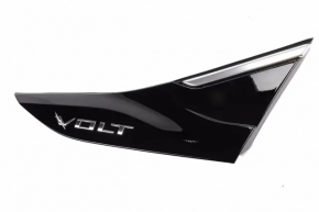 Left wing molding Chevrolet Volt 16 - black gloss + chrome