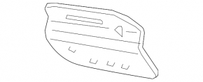 Fuel filler flap VW Taos 22-25