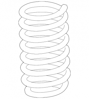 Rear left spring BMW 5 G30 18-23 530e hybrid AWD