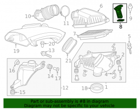 Air Flow Meter Acura MDX 07-13