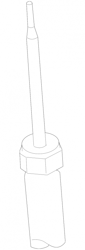 Rear left shock absorber for Audi A6 05-11