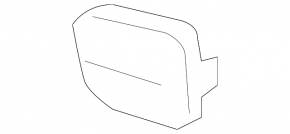 Front Bumper Tow Hook Cap Left Lexus RX300 RX330 RX350 04-09