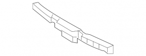 Lexus LS 18-23 Front Bumper Upper Absorber