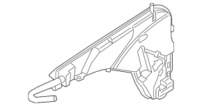 BMW X5 G05 19-23 Windscreen Washer Reservoir Without Neck OEM