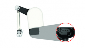 Body level sensor front Dodge Durango 11-15