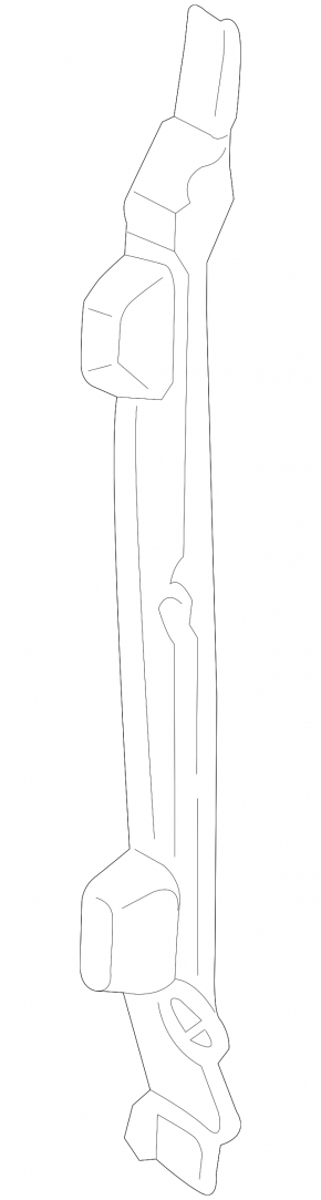 Seal wing door-wing left Hyundai Kona 18-23