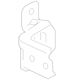 Door hinge lower rear right Mazda CX-5 13-16