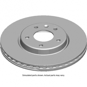Front left brake disc Chevrolet Equinox 18-