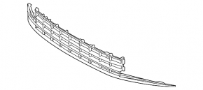 Lower front bumper grille for VW Jetta 22-24