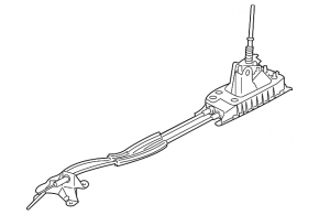 Shifter manual transmission VW Jetta 11-18 USA