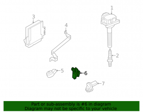 Nissan Murano Z50 03-07 3.5 Crankshaft Position Sensor