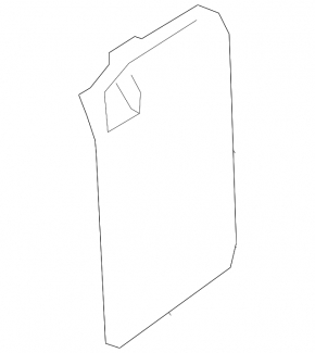 Front right door panel Audi Q7 4L 10-15