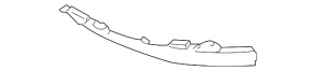 Left front bumper lip for Nissan Murano z50 03-07