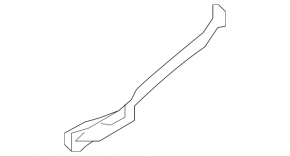 Support bonnet stop Nissan Versa 12-19 usa