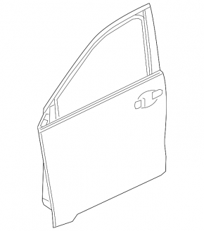 Door bare front right Honda HR-V 16-22