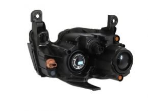 Headlight front left bare Jeep Grand Cherokee WK2 16-21 halogen, dark