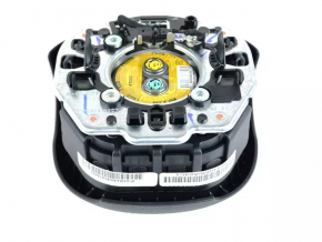 Airbag in the steering wheel driver's Jeep Cherokee KL 14-18 prerest, black, rusty pyropatron