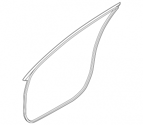 Front left door seal Kia Forte 19-24