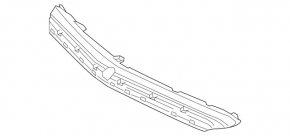 Front bumper mount upper central Mercedes CLA 14-16 prerest