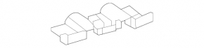 Battery mount Mercedes W167 GLE 350 450 20-23