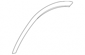 Rear right fender arch trim for Mercedes GLE 53/63 21-23 coupe, AMG pack