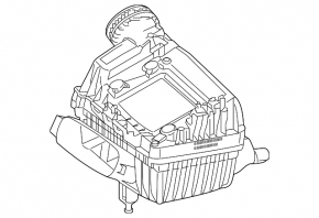 Mercedes X247 GLB 20-26 M260 Air Filter Housing