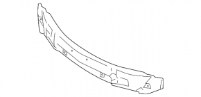 Front Bumper Absorber Mazda3 MPS 09-13